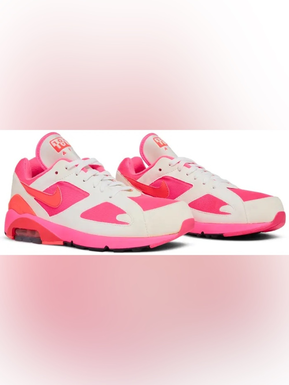 Comme des Garçons Homme Plus x Nike Air Max 180 | Pink | Size 8.5 | Rare Collab